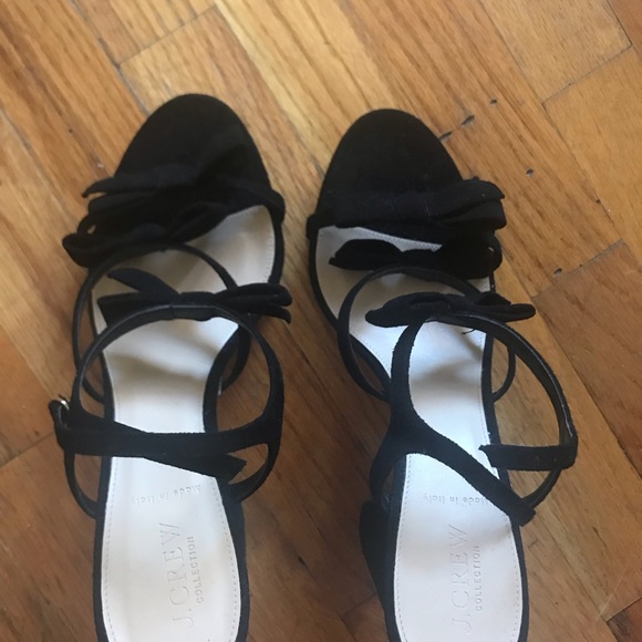 J Crew Stella Bow Heels, size 10, NWOB - Picture 3 of 5